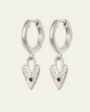 Load image into Gallery viewer, TEMPLE OF THE SUN: LOVER EARRINGS - SILVER
