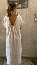 Load image into Gallery viewer, MAMAPAPA: AVIGNON T-SHIRT DRESS - BEIGE
