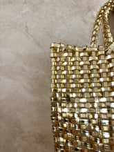 Load image into Gallery viewer, MOSS GROTTO: ORIANA MINI TOTE - GOLD
