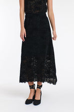 Load image into Gallery viewer, 365 DAYS: VICTORIA LACE &amp; LOCKET SKIRT - BLACK
