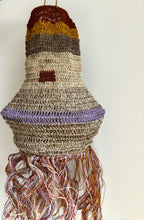 Load image into Gallery viewer, CASA BONITA: ARTISAN HAND CROCHET FIQUE AGAVE LIGHT SHADE - FRINGE
