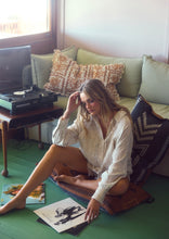 Load image into Gallery viewer, TALISMAN: BODHI SHIRT-NATURAL STRIPE

