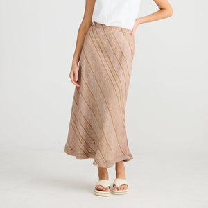 SHANTY: SICILY SKIRT - DIEGO STRIPE