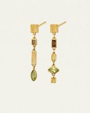 Load image into Gallery viewer, TEMPLE OF THE SUN: CINDI EARRINGS - GOLD VERMEIL
