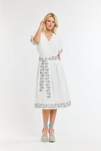 Load image into Gallery viewer, 365 DAYS: FOLKLORE DRESS - WHITE
