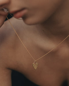 TEMPLE OF THE SUN: LOVER NECKLACE - GOLD VERMEIL