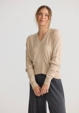 Load image into Gallery viewer, HOME LOVE: STILLNESS KNIT TOP - OAT
