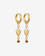 Load image into Gallery viewer, TEMPLE OF THE SUN: EROS EARRINGS - GOLD VERMEIL
