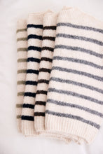 Load image into Gallery viewer, MAMAPAPA: JELLY STRIPE VEST - CHOCOLATE
