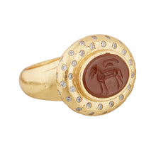 Load image into Gallery viewer, CLEOPATRAS BLING: GAIUS RING - 18K GOLD PLATED
