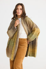 Load image into Gallery viewer, TALISMAN: AMARA  OMBRÉ  CARDIGAN - OLIVE
