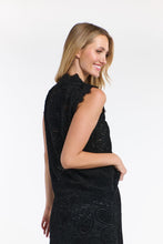 Load image into Gallery viewer, 365 DAYS: PHILLIPA LACE &amp; LOCKET TANK - BLACK
