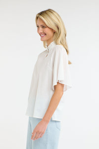 365 DAYS: TULLY TOP - WHITE