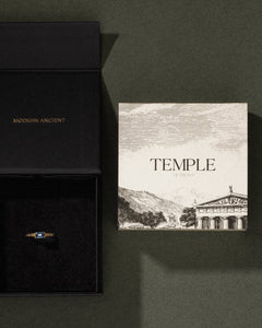 TEMPLE OF THE SUN: FLORENCE RING - GOLD VERMEIL