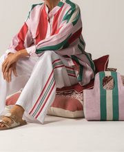 Load image into Gallery viewer, FOUND BY TWO: EVERYDAY TOTE - LARGE STRIPE
