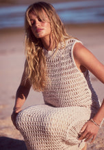 Load image into Gallery viewer, TALISMAN: VELA KNIT DRESS - NATURAL
