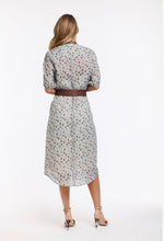 Load image into Gallery viewer, 365 DAYS: SUNDAY SPOT SHIRT DRESS - SKY BLUE/CHOCOLATE
