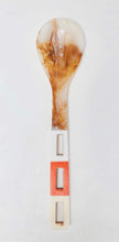 Load image into Gallery viewer, HOLIDAY HOME: RETRO SERVING SPOON - ORANGE MULIT
