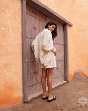 Load image into Gallery viewer, TALISMAN: BODHI SHIRT-NATURAL STRIPE
