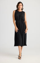 Load image into Gallery viewer, BRAVE &amp; TRUE: TANSY DRESS - BLACK
