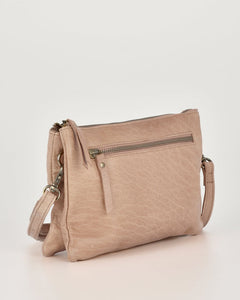 COBB & CO: HERVEY CROSSBODY BAG -CAMEL