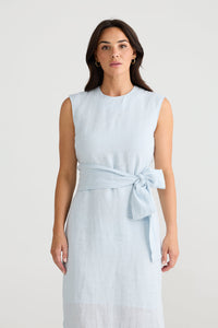 BRAVE & TRUE: TURNING POINT DRESS - SKY