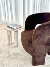 Load image into Gallery viewer, NELSON FORMES ARMCHAIR - CHOCOLATE
