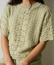 Load image into Gallery viewer, MOSS GROTTO: SOPHIE KNIT TOP - SAGE

