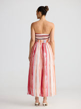 Load image into Gallery viewer, BRAVE &amp; TRUE: AVALON DRESS: PAINTERLY STRIPE
