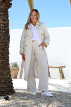 Load image into Gallery viewer, THE ITALIAN CARTEL: SILLABARE TRENCH - NATURAL
