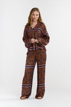 Load image into Gallery viewer, ITALIAN STAR: MONROE PANT - ORANGE/NAVY
