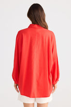 Load image into Gallery viewer, BRAVE &amp; TRUE: MONTY SHIRT - POPPY RED
