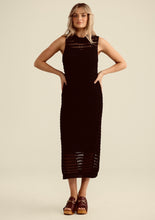 Load image into Gallery viewer, TALISMAN: VELA KNIT DRESS - BLACK

