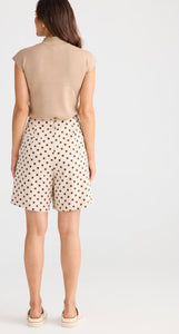 BRAVE & TRUE: EDEN SHORT - CHOCOLATE POLKA DOT