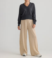 Load image into Gallery viewer, HOME LOVE: STILLNESS KNIT PANT - OAT
