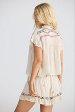 Load image into Gallery viewer, TALISMAN: ITHIKA TIE TOP - LIGHT NATURAL
