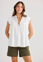 Load image into Gallery viewer, HOLIDAY: CLEMENTINE TOP - WHITE
