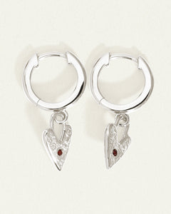 TEMPLE OF THE SUN: LOVER EARRINGS - SILVER