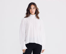 Load image into Gallery viewer, BRAVE &amp; TRUE: ISOLDE BLOUSE - WHITE
