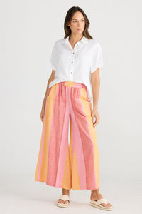 SHANTY: POSITANO PANTS - LISBON STRIPE