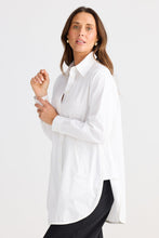 Load image into Gallery viewer, BRAVE &amp; TRUE: AVA SHIRT - WHITE
