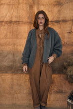 Load image into Gallery viewer, MAMAPAPA: MILKA CARDIGAN - BLUE/GREY
