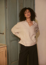 Load image into Gallery viewer, SHANTY: WANDER LONG SLEEVE TOP - NATURAL STITCH
