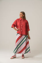 Load image into Gallery viewer, FOUND BY TWO:  GIA SKIRT - LARGE STRIPE
