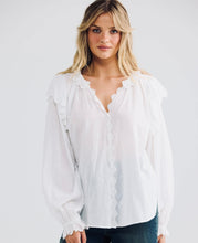 Load image into Gallery viewer, TALISMAN: SHILOH BLOUSE - WHITE

