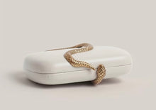 Load image into Gallery viewer, MISS MOSS: HUTTON SNAKE CLUTCH BAGS
