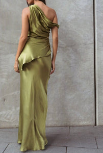 MOSS: CLAUDIA SKIRT - OLIVE