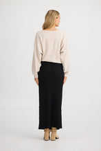 Load image into Gallery viewer, SHANTY: FRIDA SKIRT- BLACK

