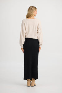 SHANTY: FRIDA SKIRT- BLACK