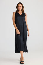 Load image into Gallery viewer, BRAVE &amp; TRUE: CELINE DRESS - BLACK
